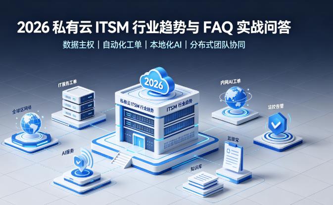 2026 私有云 ITSM 行业趋势与 FAQ 实战问答